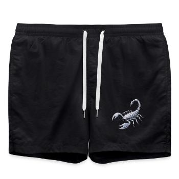 Scorpion féroce - Short de bain - noir - Devant - AI Model Male 185 light (185cm)