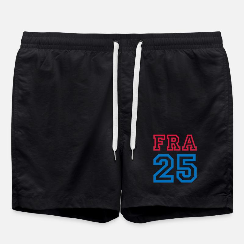 FRANCE - Swim Trunks - black