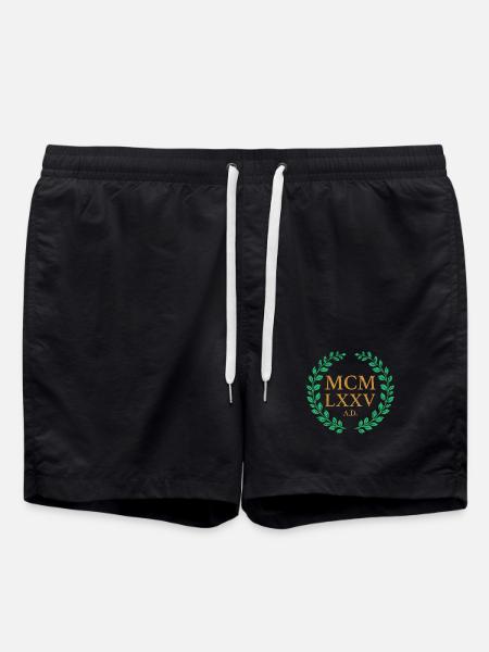 MCMLXXV - 1975 - Swim Trunks - black