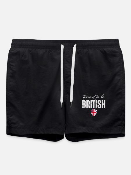 Proud British, Made in the UK - Swim Trunks - black