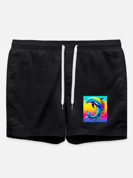 dauphin - Short de bain - noir