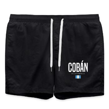 Cobán Guatemala Guatemalteken - Short de bain - noir - Devant - AI Model Male 185 light (185cm)