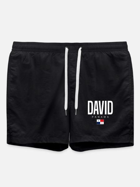 David Panama Panamaer - Badeshorts - Schwarz