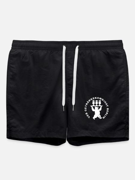 DDR-VEB Getränkekombinat-Berlin - Swim Trunks - black