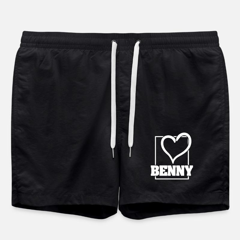 Benny - Swim Trunks - black