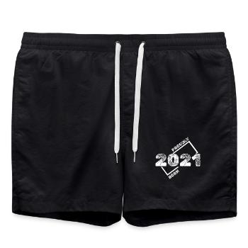 2021 - Short de bain - noir - Devant - AI Model Male 185 light (185cm)