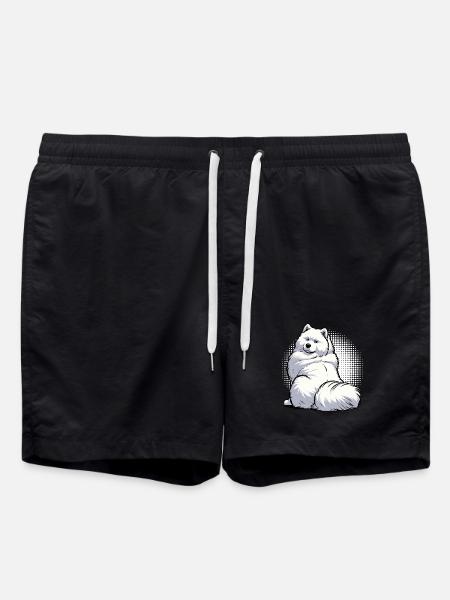 Samoyed Samoyed Owner Samoyed Lovers - Swim Trunks - black