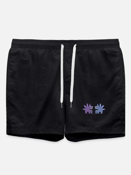 Monstres 2 mam - Short de bain - noir