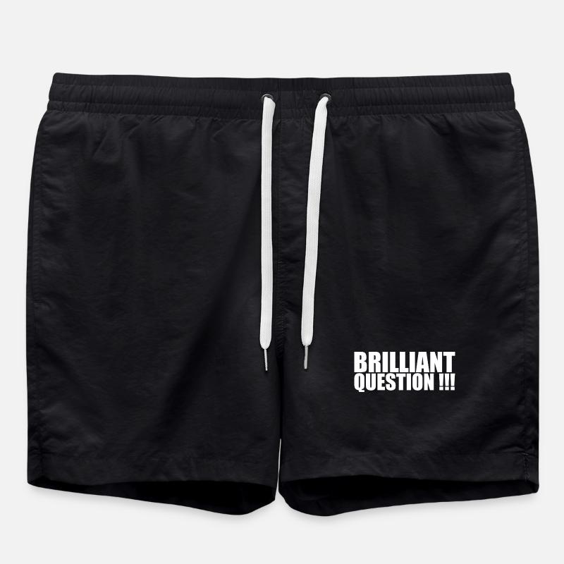 Excellente question - Short de bain - noir