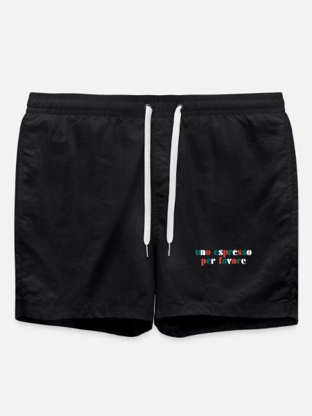 Espresso Italy Italy - Swim Trunks - black