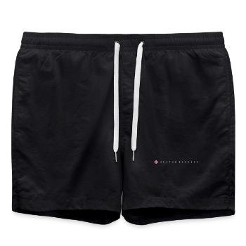 Drapeau du Royaume-Uni - Short de bain - noir - Devant - AI Model Male 185 light (185cm)