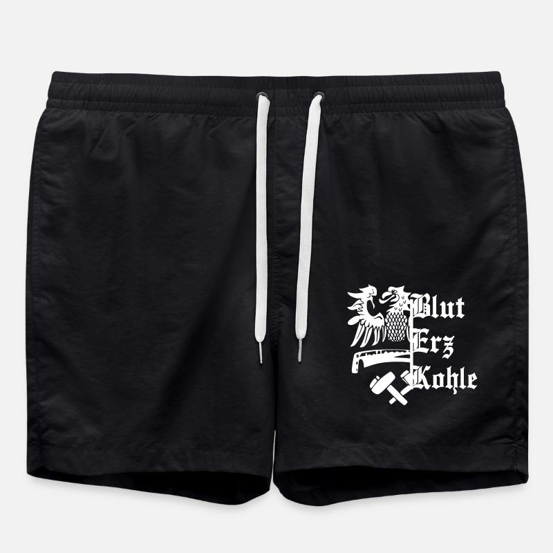Minerai de sang Charbon - Short de bain - noir