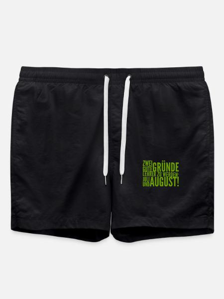 Sommerferien - Badeshorts - Schwarz