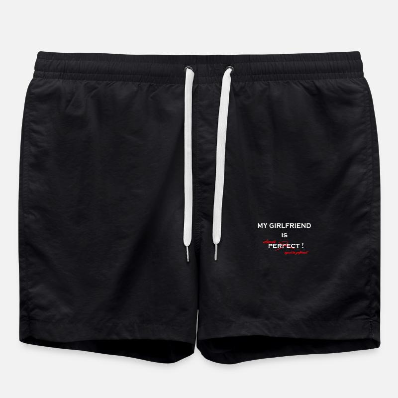 meine freundin 2 - Badeshorts - Schwarz
