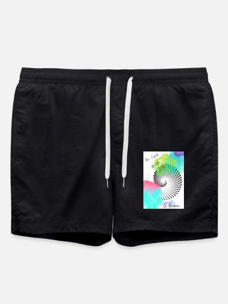 Kreislauf - Badeshorts - Schwarz