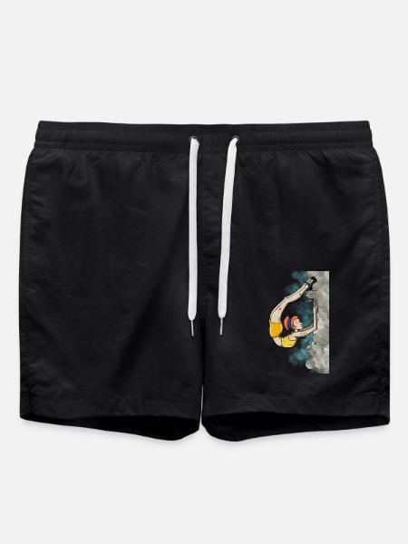 Flexible climber - Swim Trunks - black