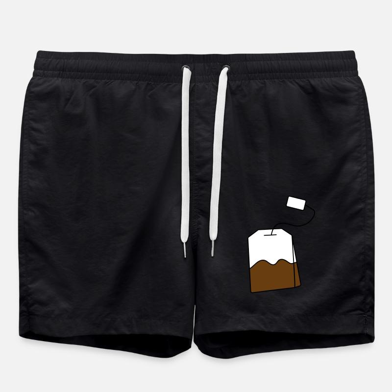 Sachet de thé - Short de bain - noir