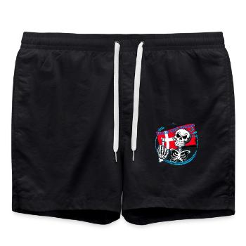 I'm emotional - Swim Trunks - black - Front - AI Model Male 185 light (185cm)