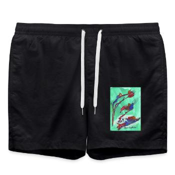 FUNtasie - Short de bain - noir - Devant - AI Model Male 185 light (185cm)