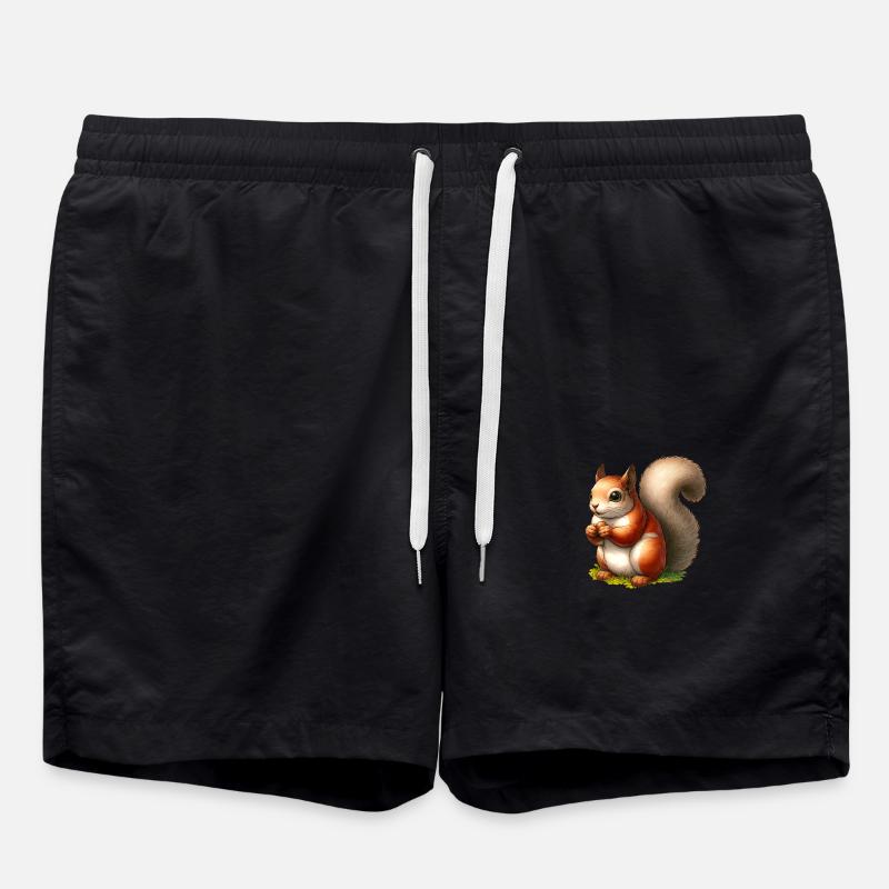 Ecureuil Roux - Short de bain - noir
