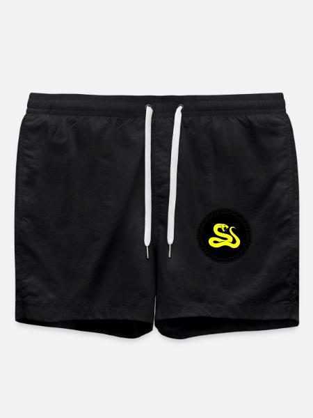 Snake 02 - Swim Trunks - black