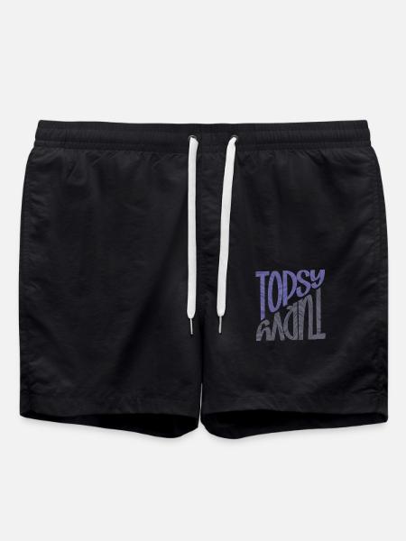 Topsy Turvy - Swim Trunks - black