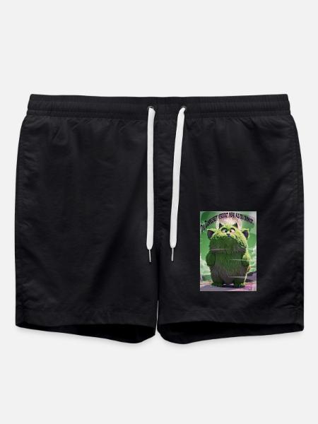 Halloween 7 - Badeshorts - Schwarz