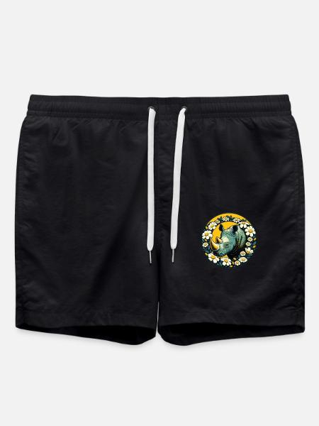 Rhino - Swim Trunks - black