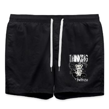 Voodooteddy - Short de bain - noir - Devant - AI Model Male 185 light (185cm)