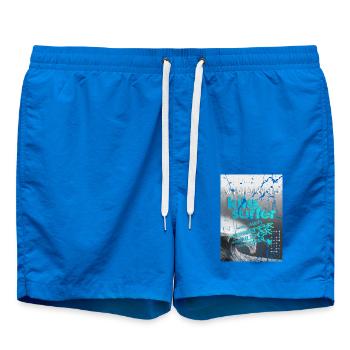 Kitesurfers - Swim Trunks - cobalt blue - Front