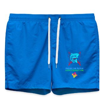 Angler für Autismus sorgen für eine bessere Zukunft - Badeshorts - Cobalt blue - Vorne