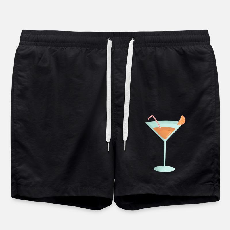 Cocktail à l’orange - Short de bain - noir