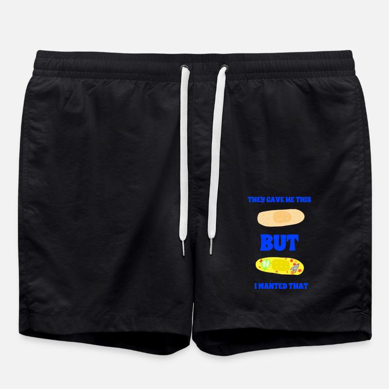 Klassisches Dressing oder Space Dressing - Badeshorts - Schwarz
