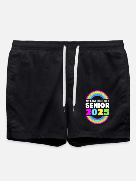 Class of 2025 - Swim Trunks - black