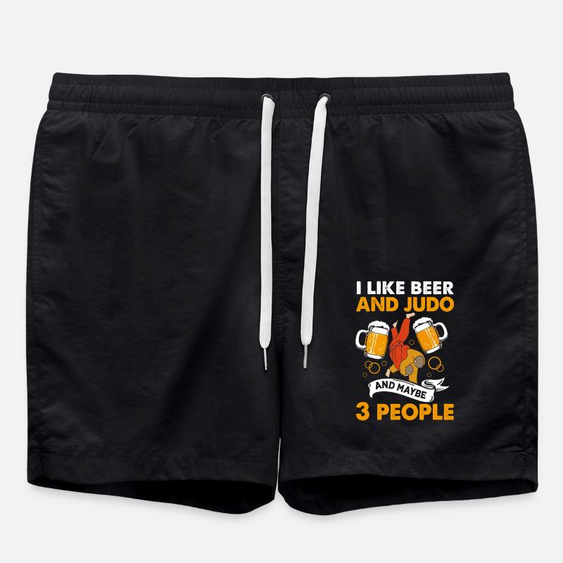 Judo - Badeshorts - Schwarz