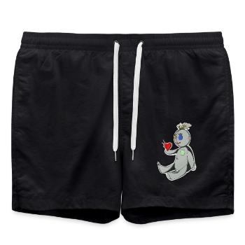 La Poupee Vaudou - Short de bain - noir - Devant - AI Model Male 185 light (185cm)