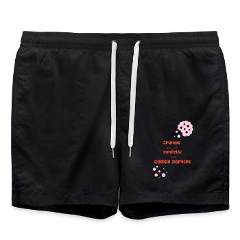 Crumb Confett - Badeshorts - Schwarz - Vorne - AI Model Male 185 light (185cm)