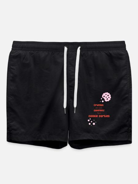 Crumb Confett - Swim Trunks - black