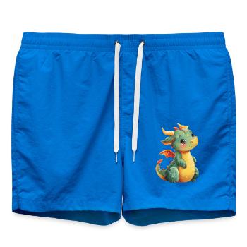Mignon bébé dragon - Short de bain - cobalt blue - Devant
