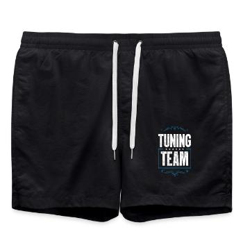 Tuning Team - Swim Trunks - black - Front - AI Model Male 185 light (185cm)