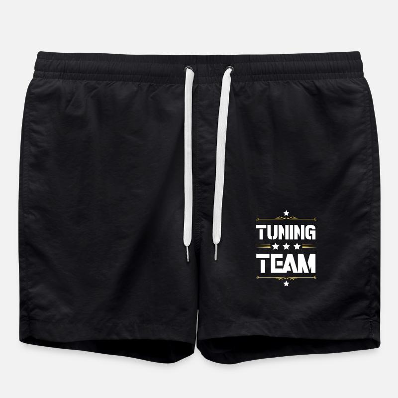 Tuning Team - Swim Trunks - black