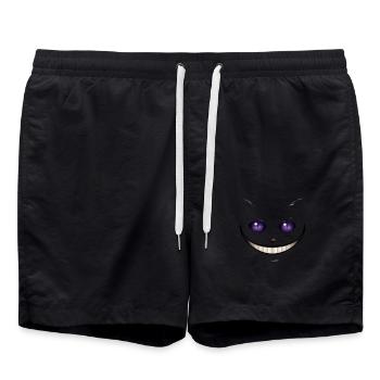 cheshire cat - Short de bain - noir - Devant - AI Model Male 185 light (185cm)