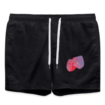 masques e 61 - Short de bain - noir - Devant - AI Model Male 185 light (185cm)