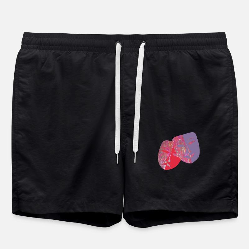 masks e 61 - Swim Trunks - black