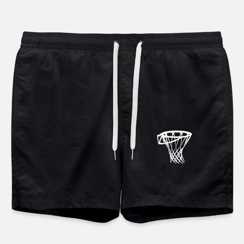 Panier de basket - Short de bain - noir