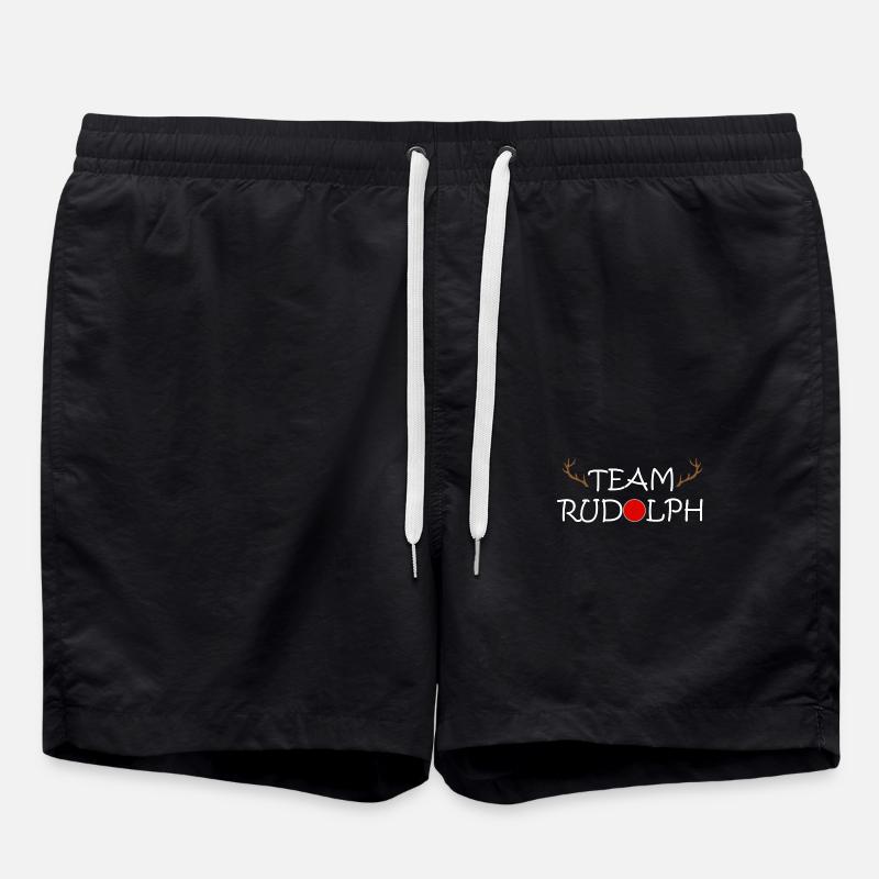 Team Rudolph - Swim Trunks - black