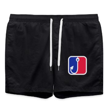 Fishing Sport - Badeshorts - Schwarz - Vorne - AI Model Male 185 light (185cm)