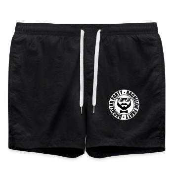enterrement de vie de garçon entrainement - Short de bain - noir - Devant - AI Model Male 185 light (185cm)