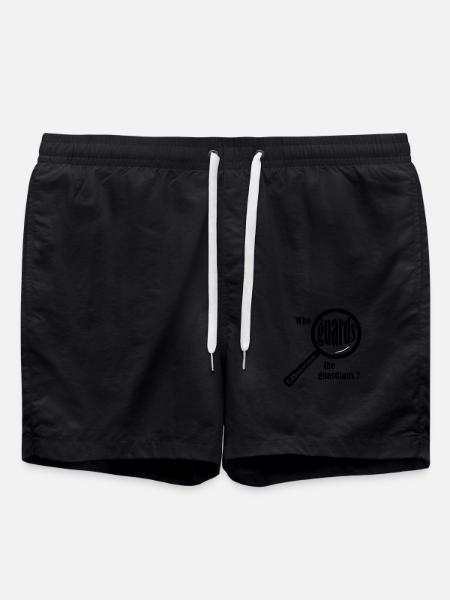 ed snowden - Swim Trunks - black