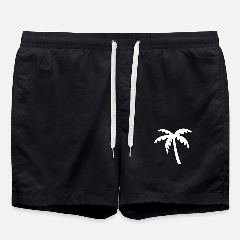 Palm tree - Swim Trunks - black